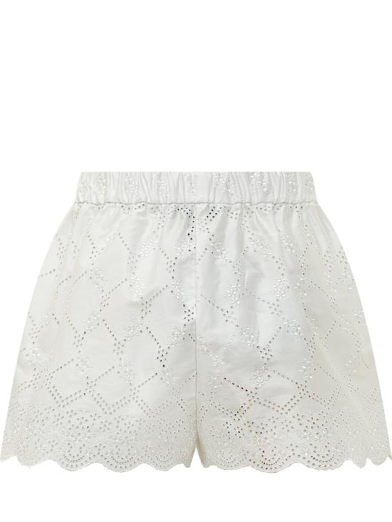 26SS 엠에스지엠 숏팬츠 4041MDB09267122 02 OFF WHITE - MSGM