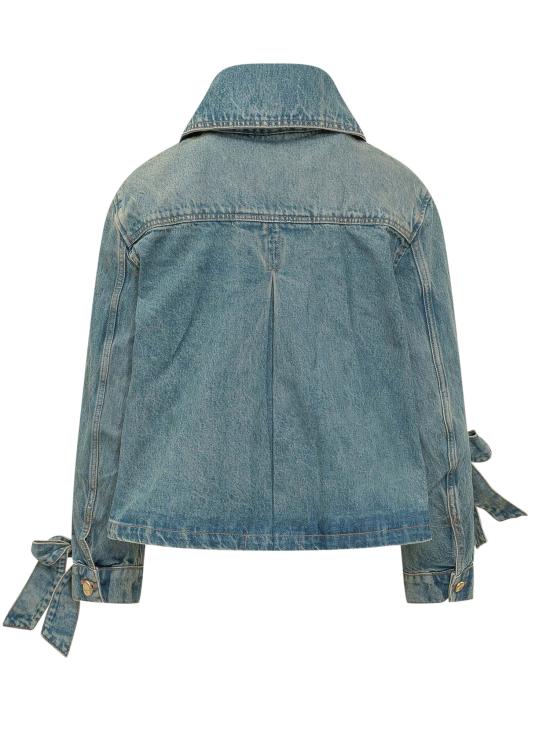 26SS 가니 라이트 리지드 데님 자켓 A1010057 567 MID BLUE VINTAGE - GANNI