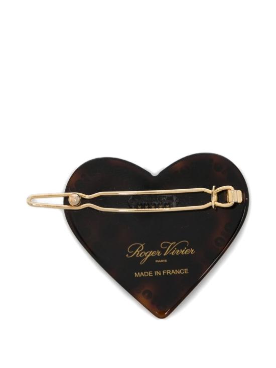 26SS 로저비비에 헤어 액세서리 REWAC940200 AGKTART Brown - ROGER VIVIER