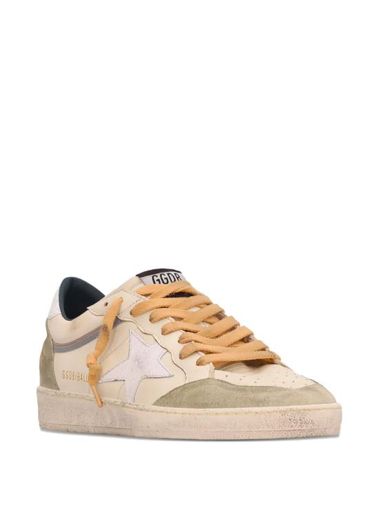 26SS 골든구스 볼스타 스니커즈 GMF00771 F008159 12265 WHITE NUT GREEN - GOLDEN GOOSE