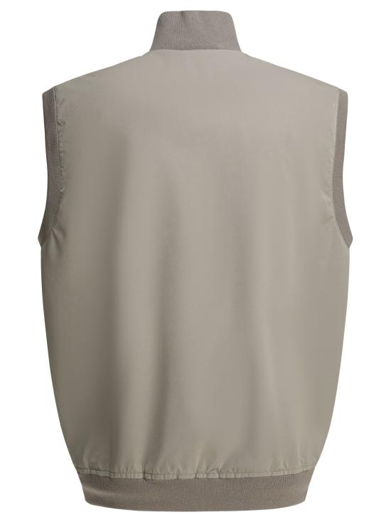 26SS 브루넬로 쿠치넬리 가공 나일론 웨이스트코트 MM4796584CJM82 - BRUNELLO CUCINELLI