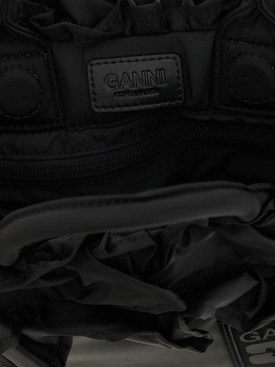 26SS 가니 미니 러플 디테일 쇼퍼백 A7187099 - GANNI