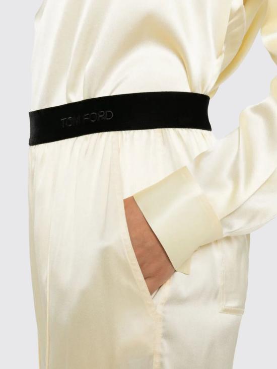 26SS 톰포드 트레이닝/조거 팬츠 PAW683FAX881 YCM Yellow - TOMFORD