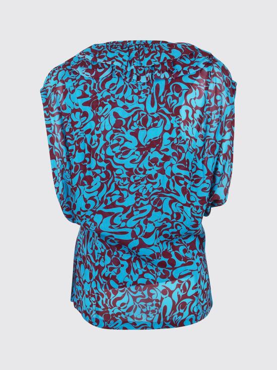 26SS 드리스 반 노튼 블라우스 2611307193006 503 Blue - DRIES VAN NOTEN