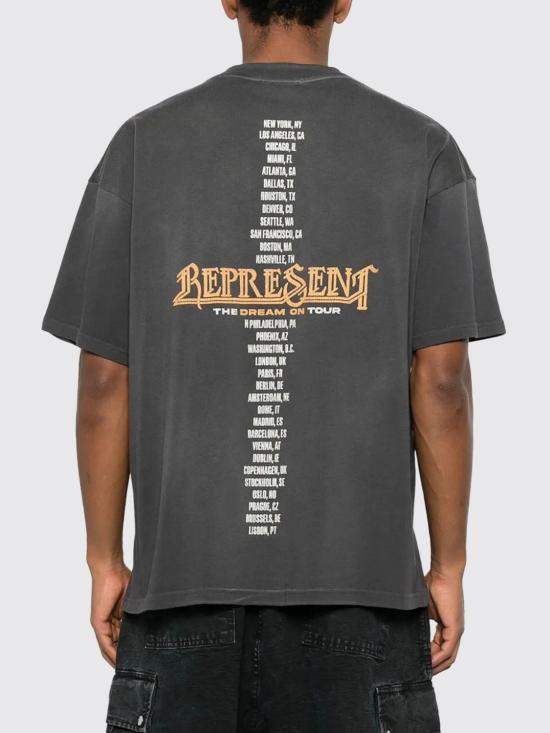 26SS 리프레젠트 반팔 티셔츠 MLM100823 SUNFADEGRE Grey - REPRESENT