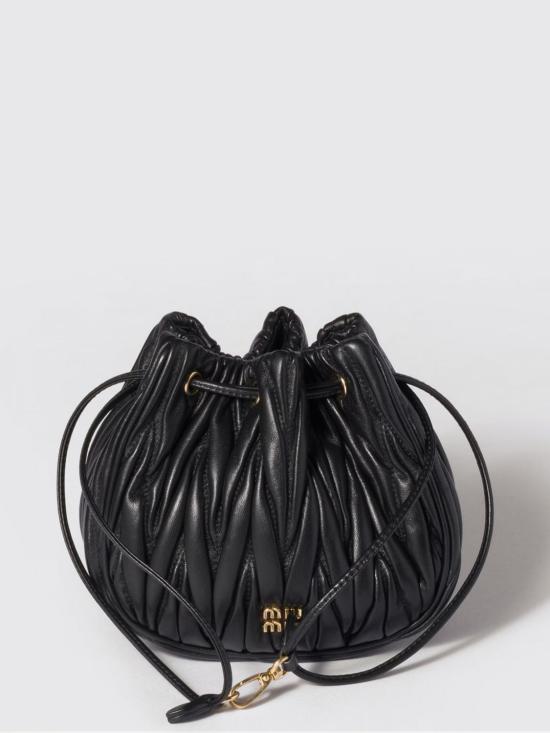 26SS 미우미우 토트백 5ND022AFPP F0002 Black