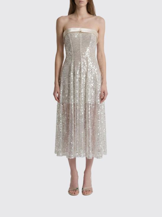 26SS 알베르타 페레티 롱 원피스 04521645 0003 White