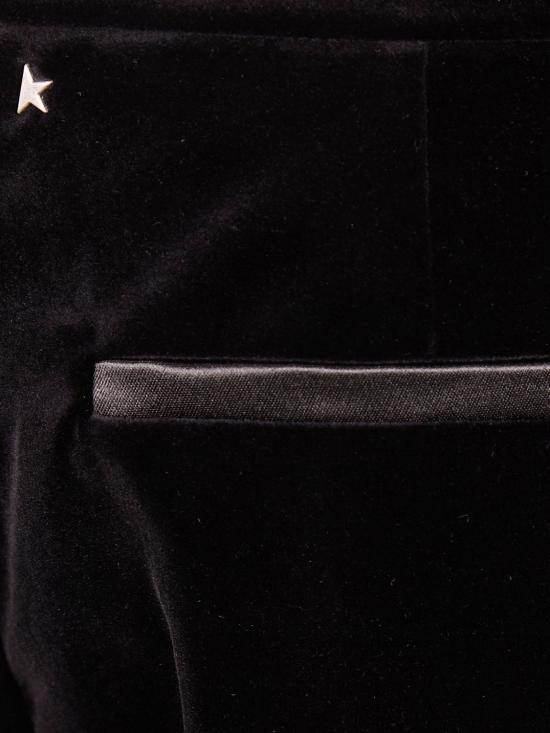 26SS 골든구스 스트레이트 팬츠 GWP02572P002316 90100 Black - GOLDEN GOOSE