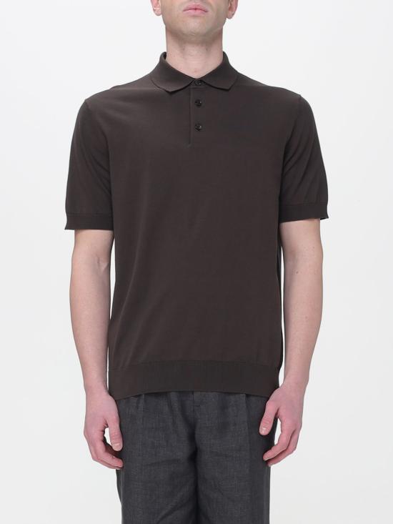 26SS 파올로페코라 폴로 티셔츠 A007F100 2345 Brown