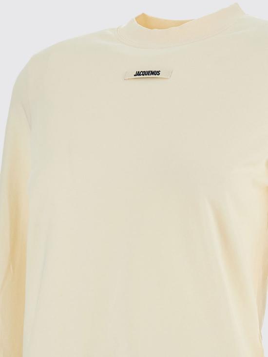 26SS 자크뮈스 반팔 티셔츠 TSW00155AJ00124 130 Beige - JACQUEMUS