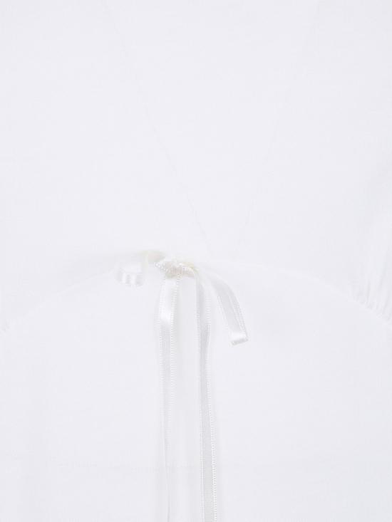 26SS 시몬로샤 반팔 티셔츠 54070571 IVORY White - SIMONE ROCHA