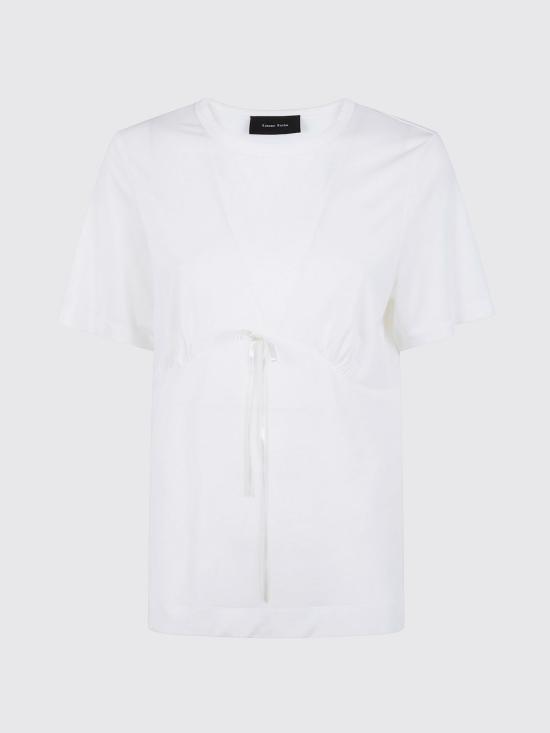 26SS 시몬로샤 반팔 티셔츠 54070571 IVORY White - SIMONE ROCHA