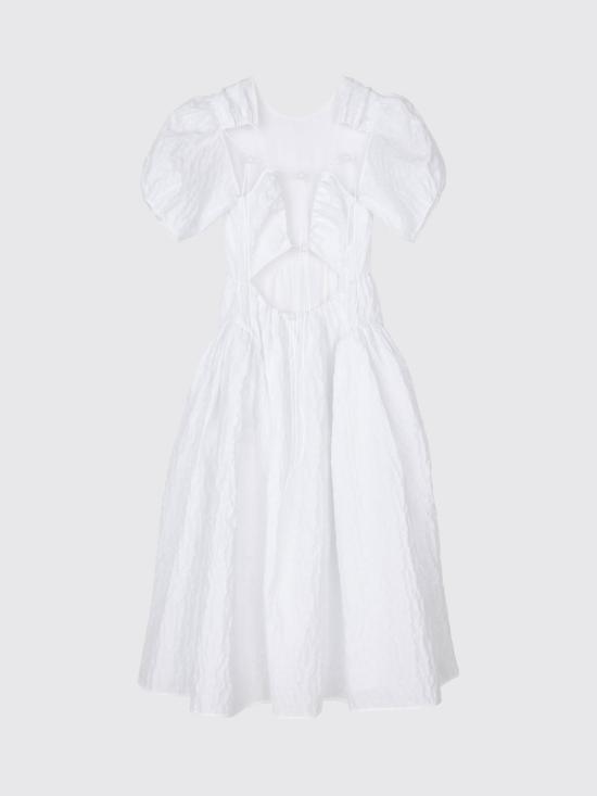 26SS 세실리아 반센 롱 원피스 25RTW10008 White - CECILIE BAHNSEN