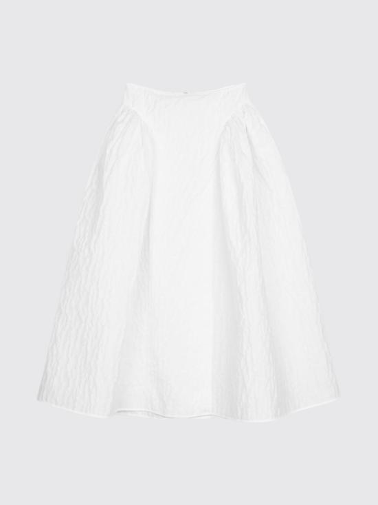 26SS 세실리아 반센 롱 스커트 25RTW17013 White - CECILIE BAHNSEN