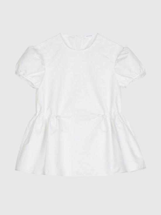 26SS 세실리아 반센 반팔 티셔츠 25RTW11014 White - CECILIE BAHNSEN