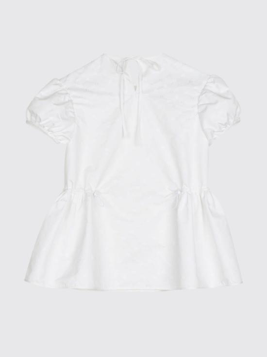 26SS 세실리아 반센 반팔 티셔츠 25RTW11014 White - CECILIE BAHNSEN