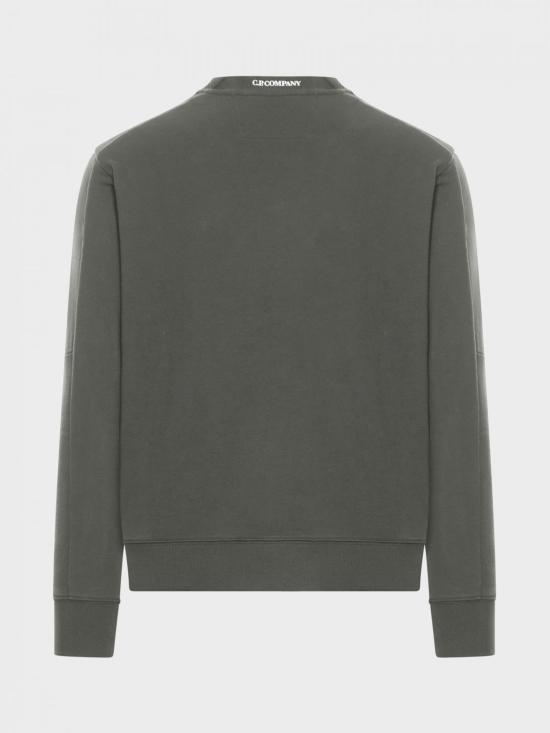 26SS 씨피 컴퍼니 다이애그널 레이즈드 플리스 크루넥 렌즈 스웨트셔츠 20CMSS713A005086W 921 Grey 1 - C.P. COMPANY
