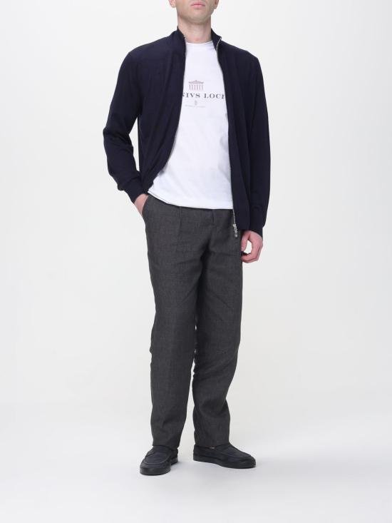 26SS 브루넬로 쿠치넬리 반팔 티셔츠 M0B138520 CFC06 White - BRUNELLO CUCINELLI