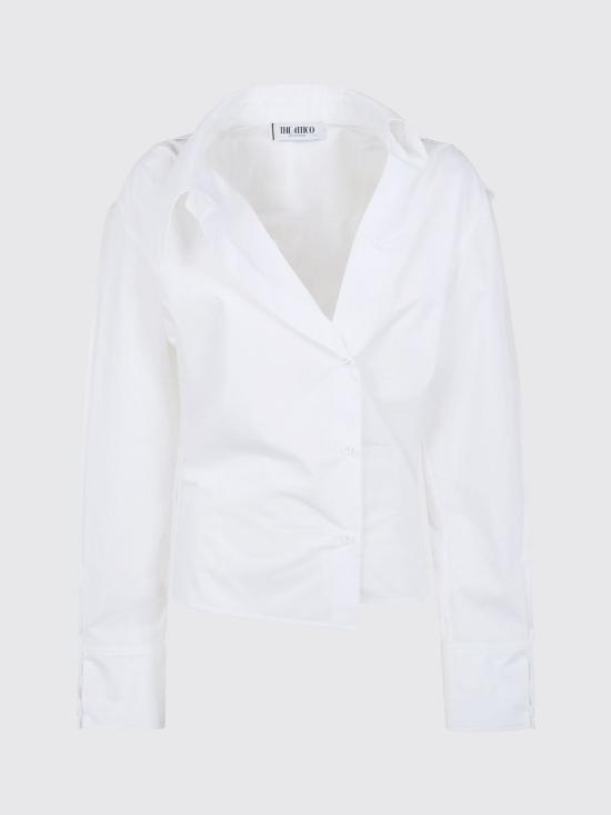 26SS 디 아티코 셔츠 260WCH00045CCC052AA 001 White - THE ATTICO