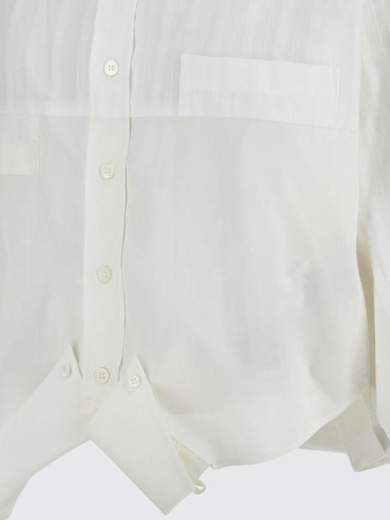 26SS MM6 메종마르지엘라 셔츠 S52DT0058MTN128 961 White - MM6 MAISON MARGIELA