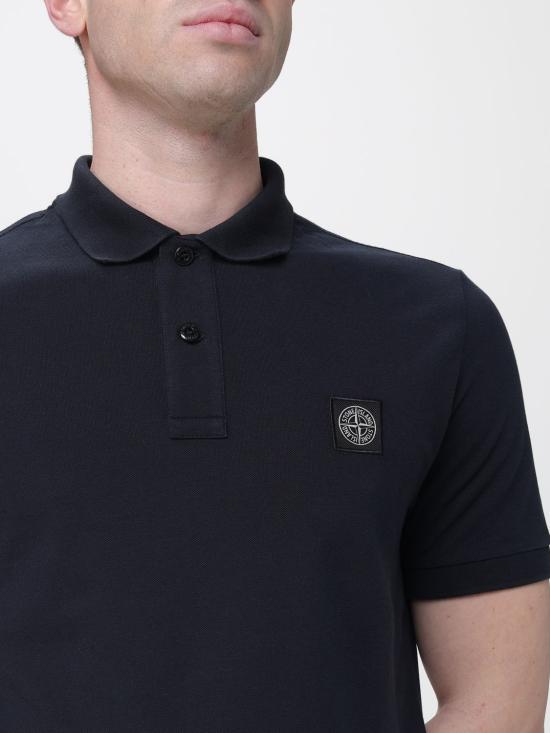 26SS 스톤 아일랜드 폴로 티셔츠 2200008S0017 V0020 Blue - STONE ISLAND