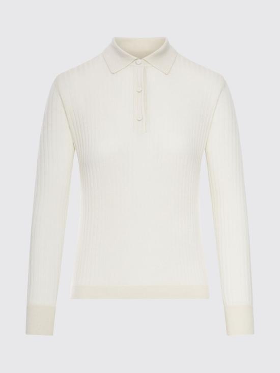 26SS 막스마라 폴로 티셔츠 2611361058600 001 White - MAX MARA