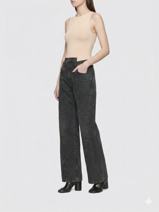 26SS 마르지엘라 데님 팬츠 S51LA0133S30496 961 Black - MAISON MARGIELA