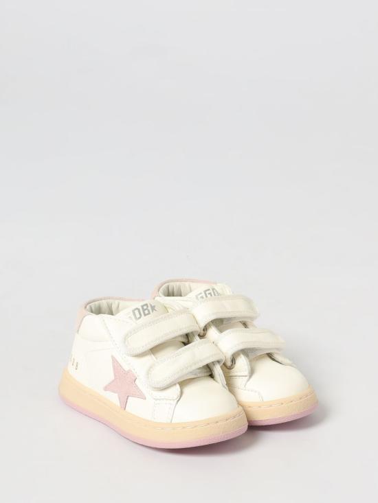 26SS [키즈] 골든구스 스니커즈 GJF00386F005301 11202 White - GOLDEN GOOSE