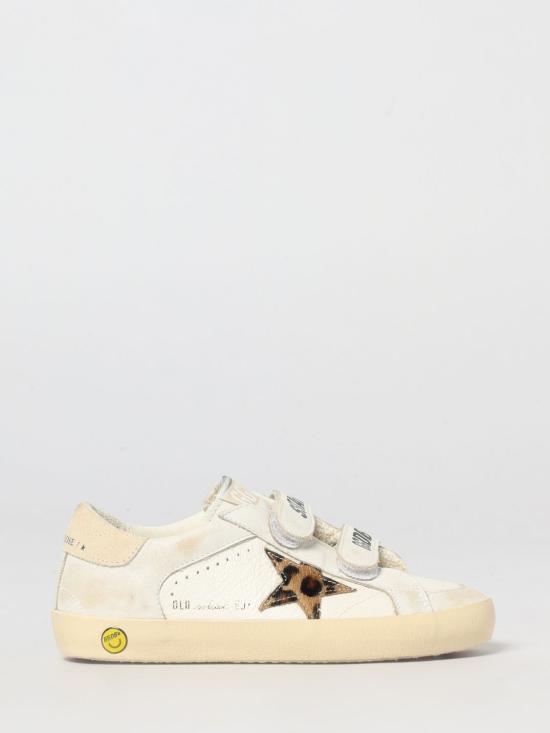 26SS [키즈] 골든구스 스니커즈 GYF01030F008037 82823 White