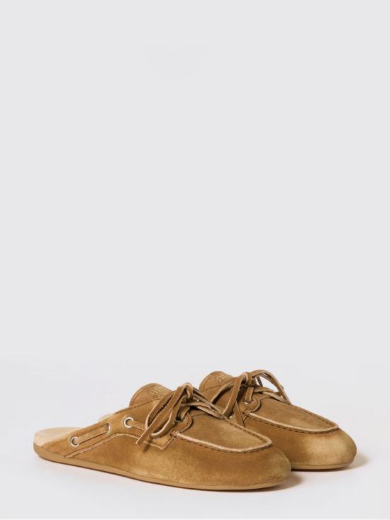 26SS 미우미우 플랫 슈즈 5D455EZ5O F0401 Brown