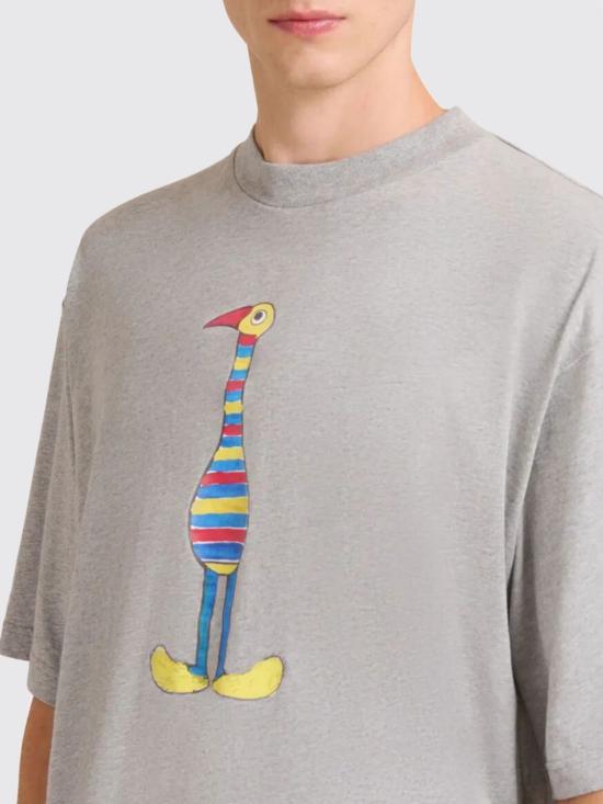 26SS 마르니 반팔 티셔츠 HUMU02233PUSCY98 LON38 Grey - MARNI