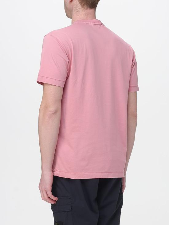 26SS 스톤 아일랜드 반팔 티셔츠 2100027S0013 V008G Pink - STONE ISLAND