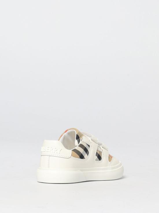 26SS [키즈] 버버리 스니커즈 8089231 B9368 White - BURBERRY