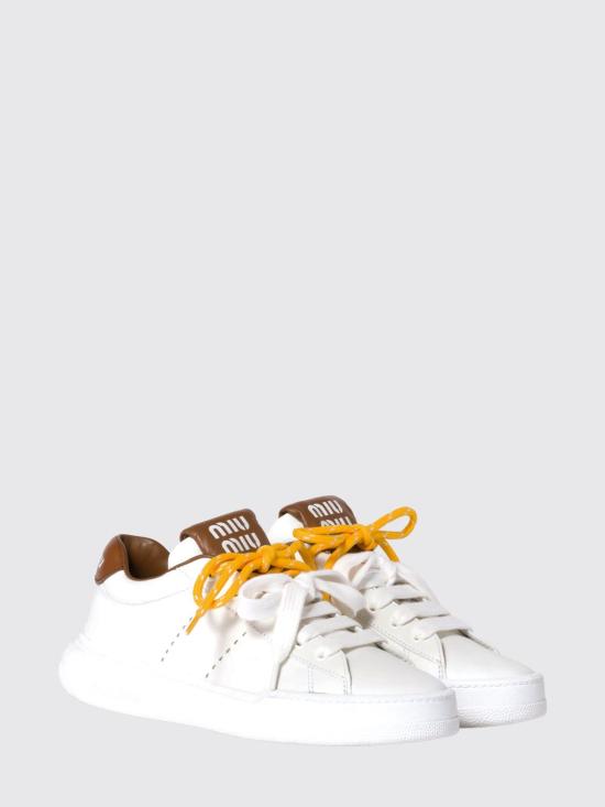 26SS 미우미우 스니커즈 5E387E3L48 F0TPR White