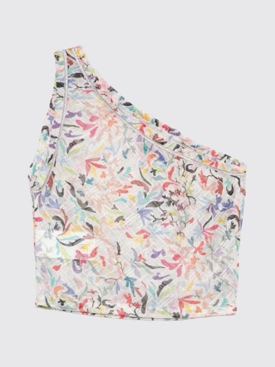 26SS 미소니 민소매 티셔츠 MC25SK01BR014L SM9ZO Multicolor - MISSONI