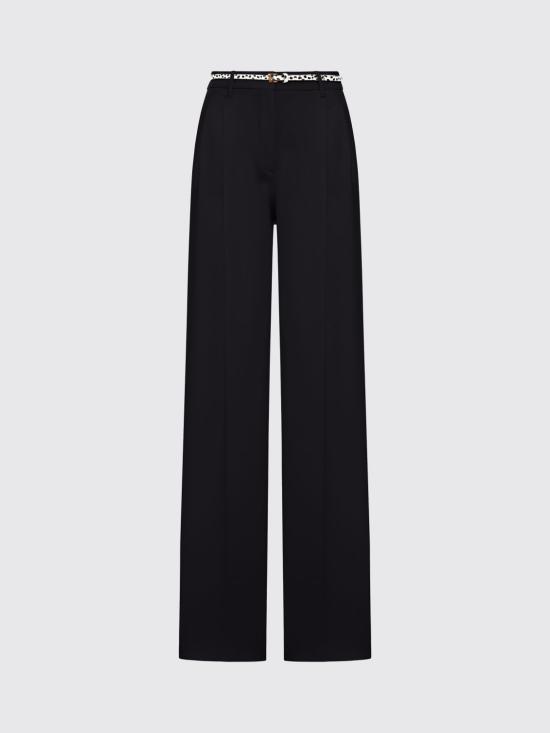 26SS 막스마라 스튜디오 스트레이트 팬츠 2616131015600 001 Black - MAX MARA STUDIO