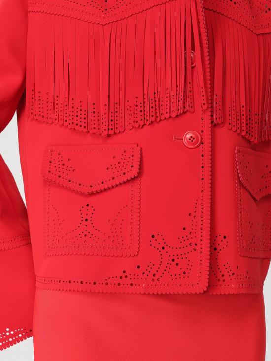 26SS 에르마노 설비노 자켓 D486I332ROWQ 81763 Red - ERMANNO SCERVINO