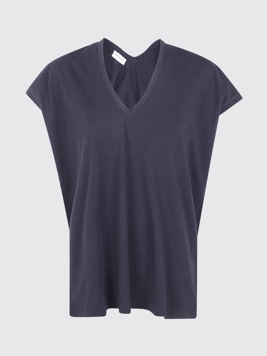 26SS 드리스 반 노튼 반팔 티셔츠 2611311013600 900 Black - DRIES VAN NOTEN