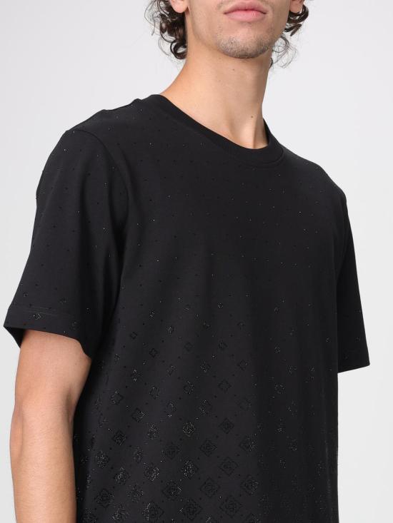 26SS 카사블랑카 반팔 티셔츠 MSP26JTS00110 Black - CASABLANCA