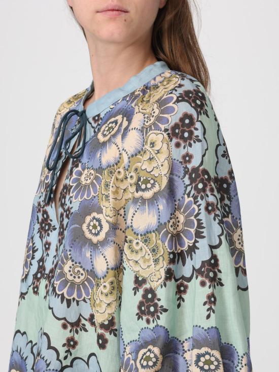 25FW 알레메 블라우스 5213T Blue - ALEMAIS