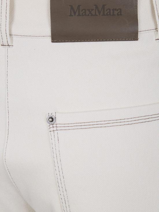 26SS 막스마라 데님 팬츠 2611781088600 001 White - MAX MARA