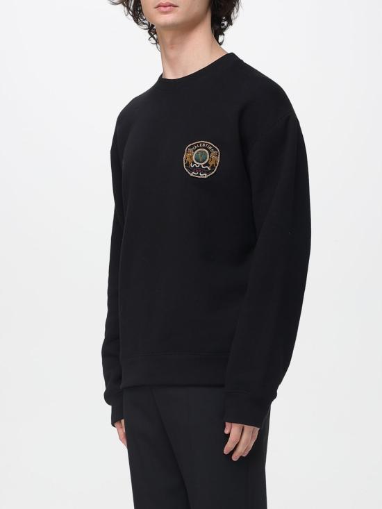 26SS 발렌티노 가라바니 긴팔 티셔츠 VMF29NBAY 0NO Black - VALENTINO GARAVANI