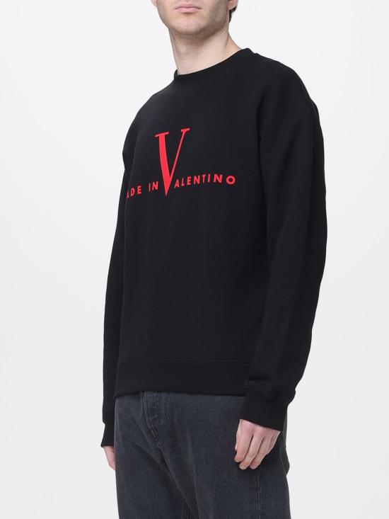 26SS 발렌티노 가라바니 긴팔 티셔츠 VMF28RBCU 0NR Black - VALENTINO GARAVANI