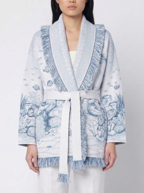 26SS 알라누이 스웨터 LWHB064R26KNI018 0F45 Gnawed Blue