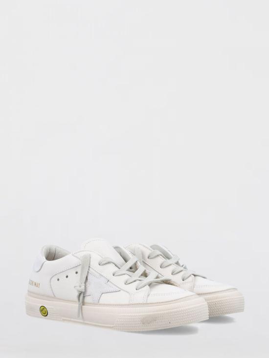 26SS [키즈] 골든구스 스니커즈 GTF00495F004814 10100 White - GOLDEN GOOSE