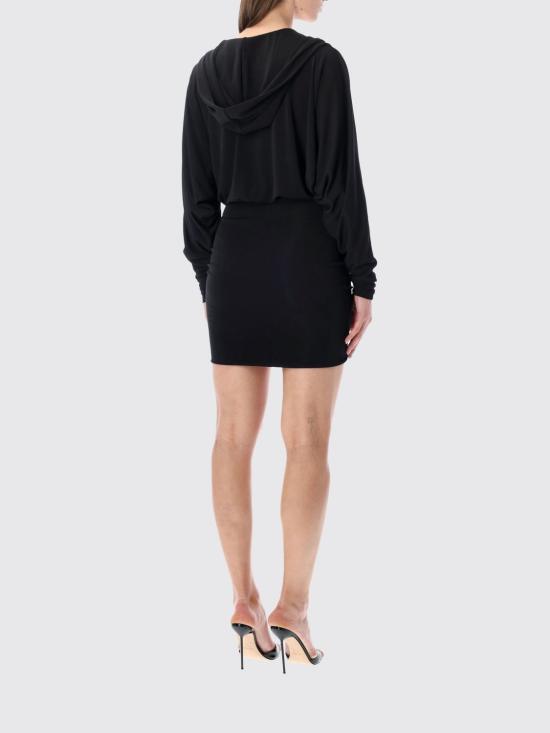 26SS 안다마네 롱 원피스 T190153ATJP073 999 Black - ANDAMANE