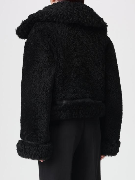 25FW 돈답 코트 DJ709PL0389DXXX 999 Black - DONDUP