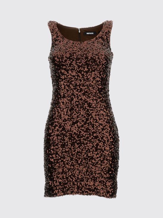 26SS 로테이트 롱 원피스 115215 2910 Brown - ROTATE