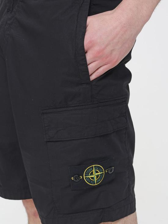 26SS 스톤 아일랜드 숏팬츠 L100020S0003 V0029 Black 1 - STONE ISLAND
