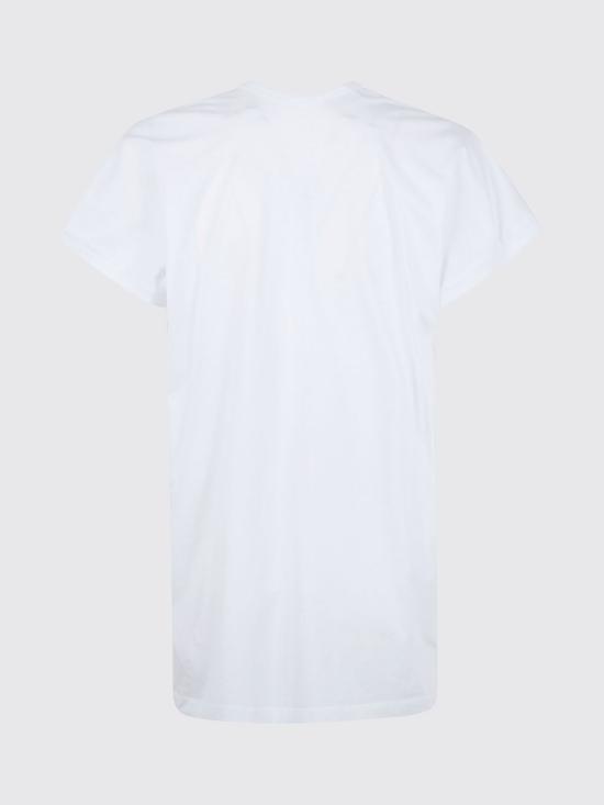 26SS 드리스 반 노튼 반팔 티셔츠 2611311013600 001 White - DRIES VAN NOTEN